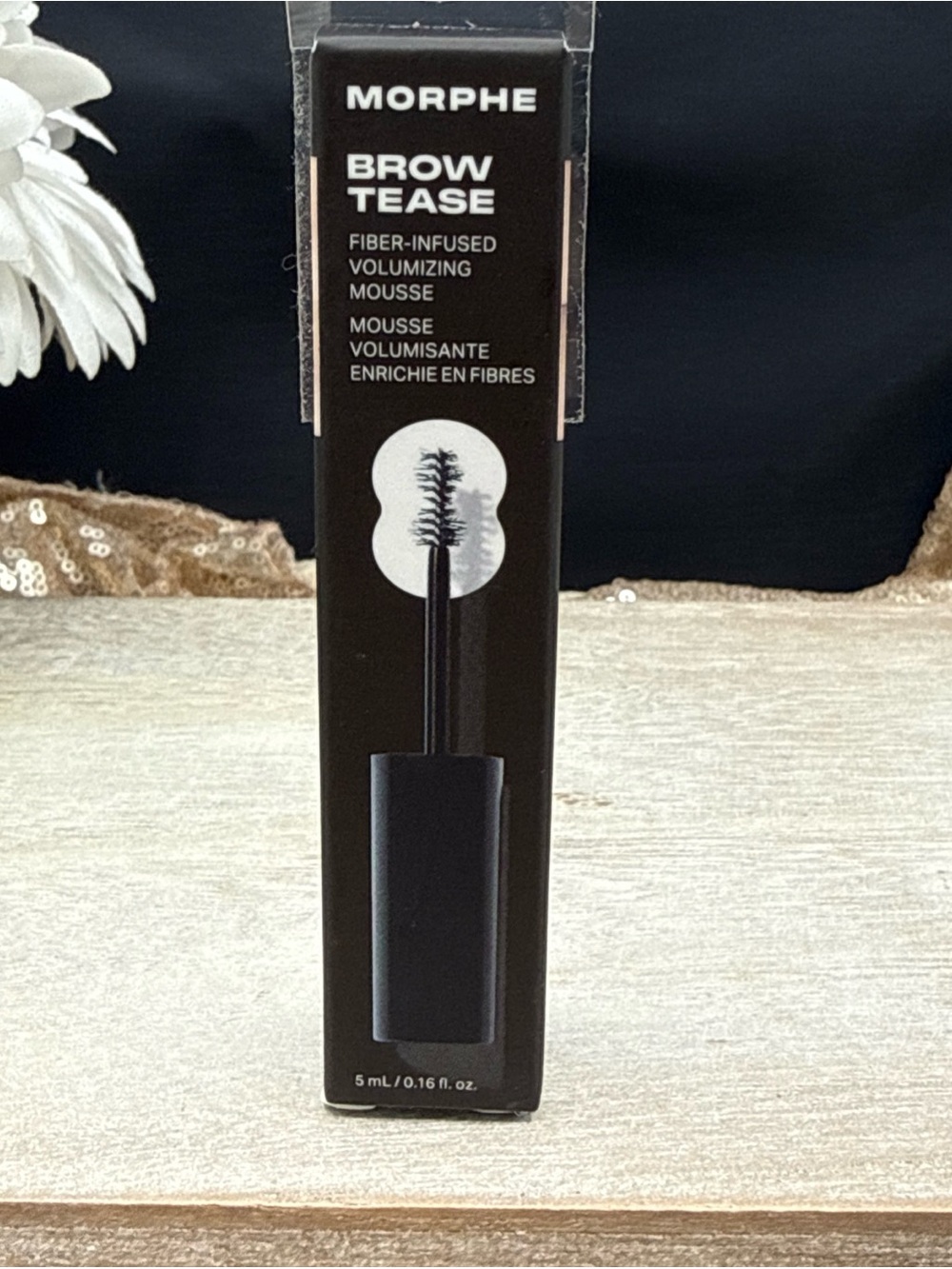 Morphe Brow Tease Fiber-Infused Volumizing Mousse - Chocolate Mousse